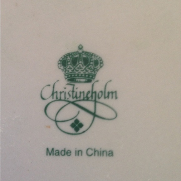 - Floral Flan Dish. 9.5” - Picture 3 of 3